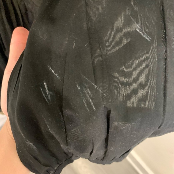 Black dress— Gold trim embroidered details - Picture 7 of 7